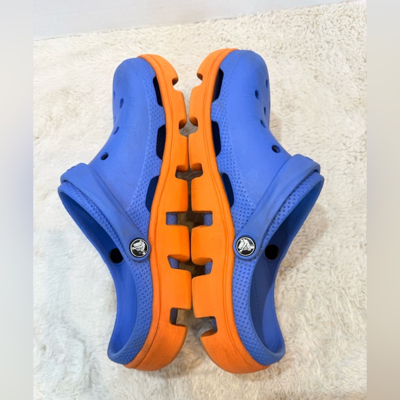 Unisex CROCS Duet Sports clogs in blue & orange
M10/W12 - Picture 5 of 8